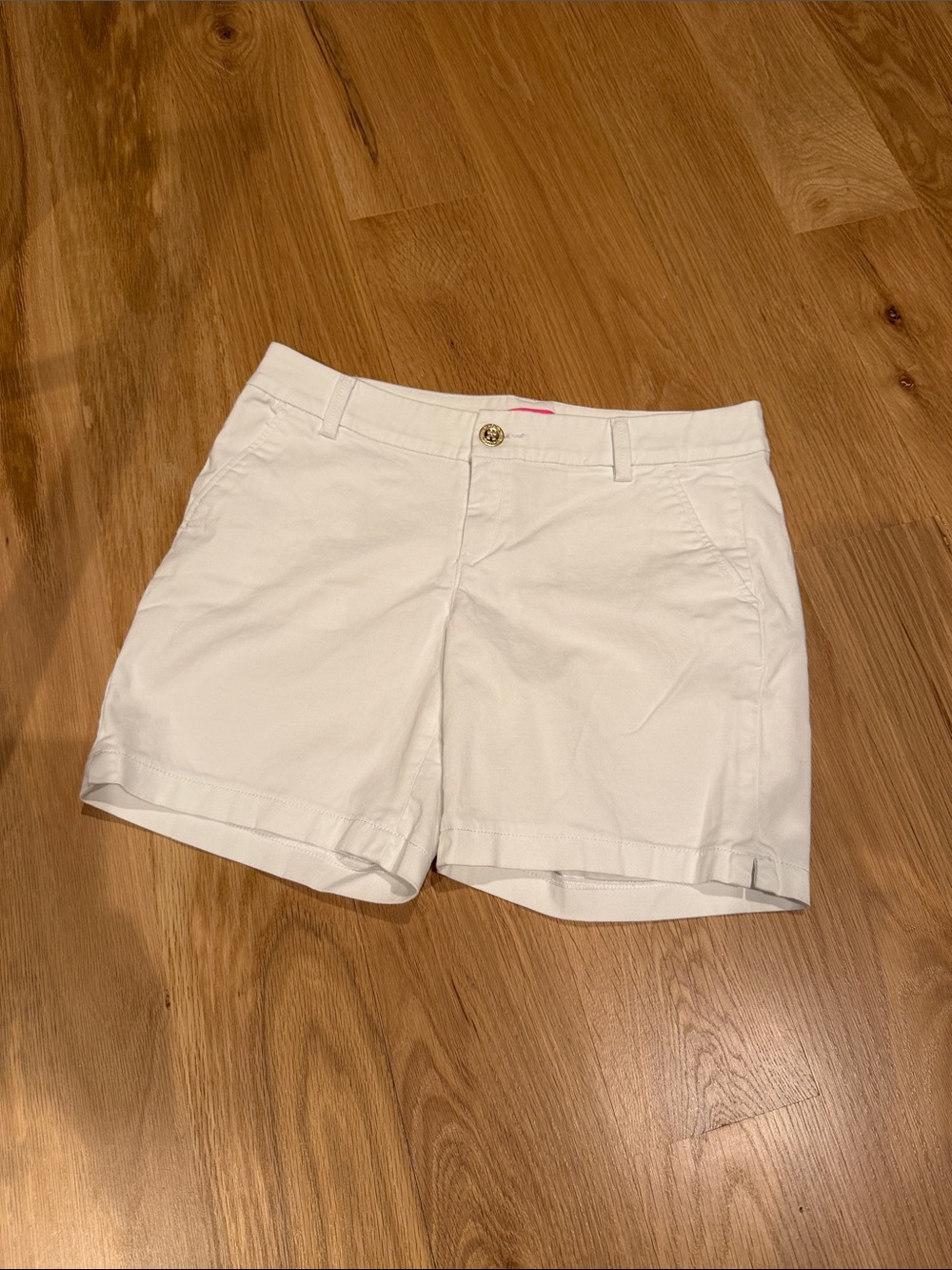 Lilly Pulitzer White Cotton Shorts